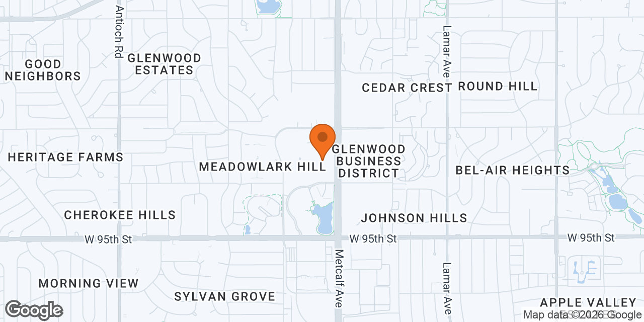 Map of Zoom Room Metcalf at 9238 Metcalf Ave., Overland Park, KS