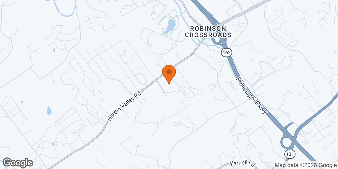 Map of Zoom Room Knoxville (Hardin Valley) at 10938 Spring Bluff Way, Knoxville, TN